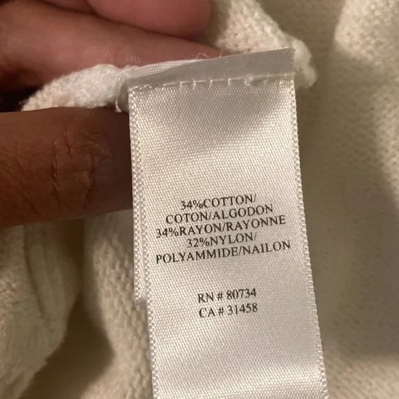 Bcbg white belted cardigan - Picture 4 of 4